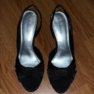 Kelly & Katie satin heel